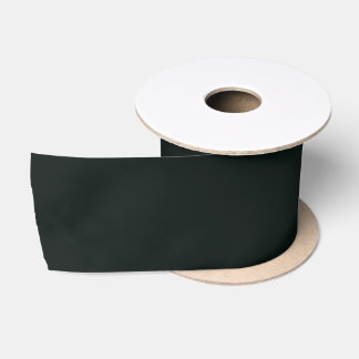 Diep groene effen kleur lint
