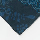 Diep in de Oceaan Fleece Deken (Hoek)