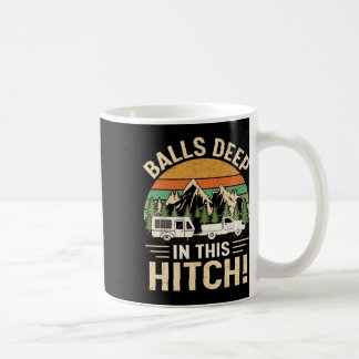Diep in deze Hitch camper vintage kamperen  Koffiemok