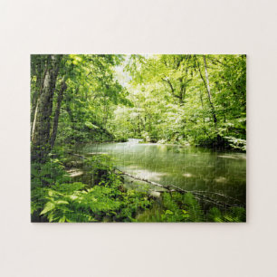 Diep in het bos legpuzzel