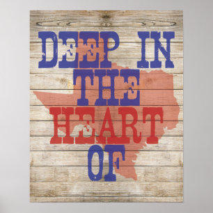 Diep in het hart van Texas! Poster