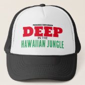 DIEP IN HET HAWAIIAANSE OERWOUD TRUCKER PET (Voorkant)