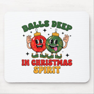Diep In Kerstmis Srit Grappige Kerst Spreuk  Muismat