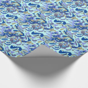 Diep is de Oceaan, abstract Cadeaupapier