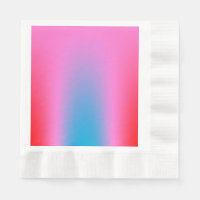 Diep Magenta Roze naar Rood & Blauw Auric Ombre