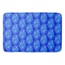 Diep Oceaanblauw Geometrisch