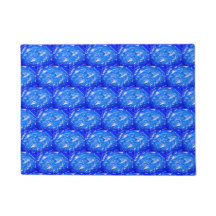 Diep Oceaanblauw Geometrisch