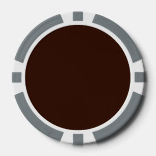 Diep Rich Brown-kleurachtergrond  Pokerchips