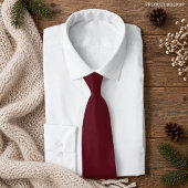 Diep rood met herfststemming das