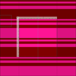 Diep roze en maroon gekleurde lijnen/stripes patro stof