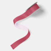 Diep roze gestructureerd draaiend patroon lint (Achterkant)