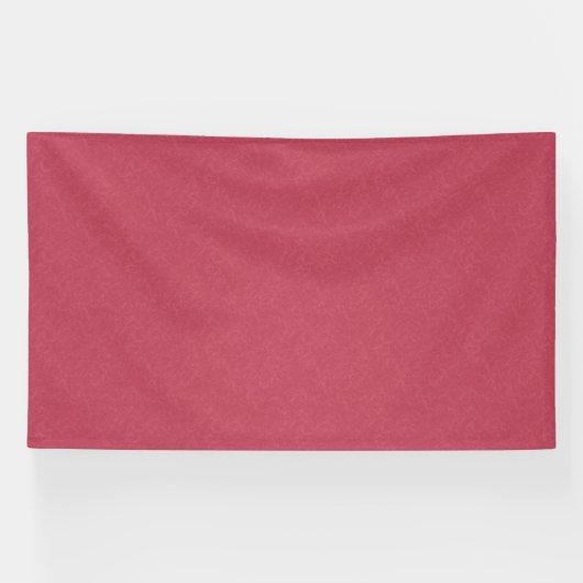 Diep roze gestructureerd draaiend patroon spandoek (Horizontaal)