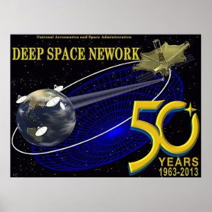 DIEP RUIMTENETWERK 50ste Jubileum Poster