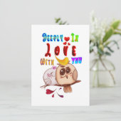 Diep Verliefd Op Jou Kaart (Staand voorkant)