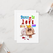 Diep Verliefd Op Jou Kaart (Voorkant / Achterkant in situ)