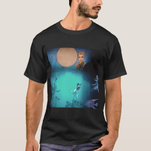 Diep water & de gele vollemaan t-shirt