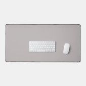 Diep zand, beige massief bureaumat (Keyboard & Muis)