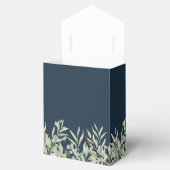 Diep Zee Blauw groen Een zoete beginnende bruiloft Bedankdoosjes (Geopend)