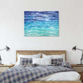 diep Zee Canvas Afdruk (Insitu (Slaapkamer))
