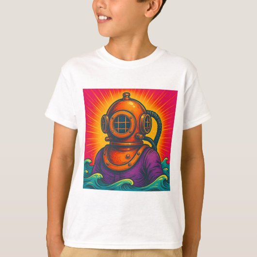 Diep Zee Diver T-shirt (Voorkant)