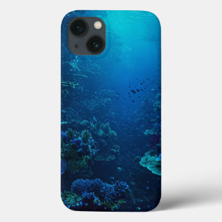 diep-Zee koraalpatroon iPhone 13 Hoesje