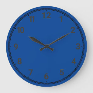 Diepblauw Grote Klok