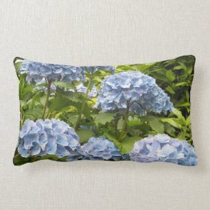 Diepblauwe Hortensia's Kussen