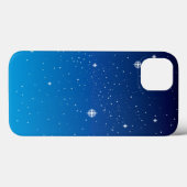Diepblauwe sterrenhemel Case-Mate iPhone case (Achterkant (horizontaal))