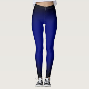 diepblauwe stip leggings