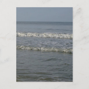 Diepblauwe zeeën briefkaart