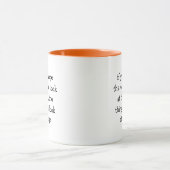 Diepdenkende Quote Koffie Mok (Midden)