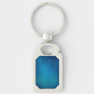 Diepe Blauwe Onderwater Gloed Sleutelhanger