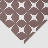 Diepe Bourgogne Mid Century Modern Elegant Boho Tissuepapier (Detail)