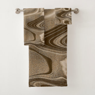 DIEPE CHOCOLADE STRALENDE ELEGANTIE BADHANDDOEK SE BAD HANDDOEK