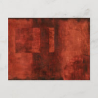 Diepe Crimson Schilderen met geometrische vormen