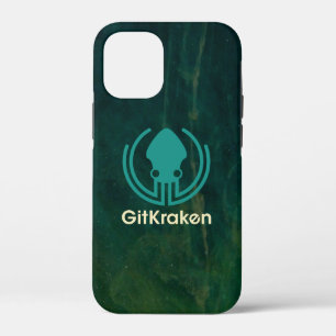 Diepe, donkere mobiele telefoondraagtas iPhone 12 mini hoesje