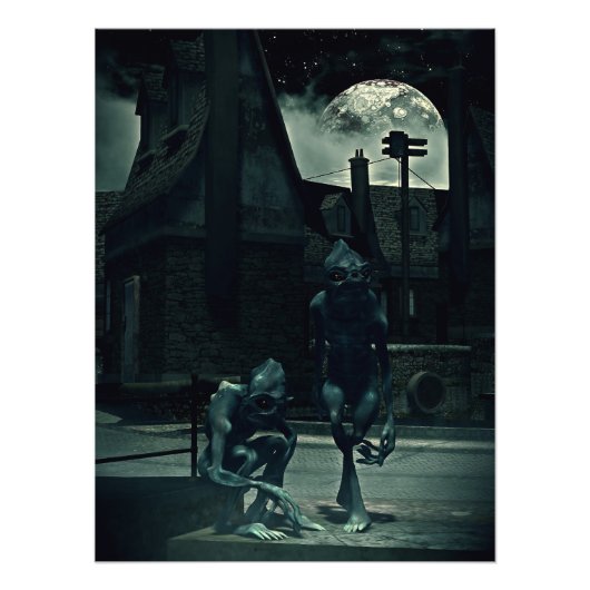 Diepe eenden foto afdruk (Voorkant)