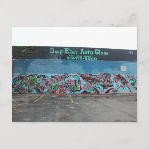 Diepe Ellum Graffiti kunstwerk # 17 Briefkaart