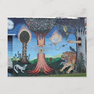 Diepe Ellum Graffiti kunstwerk # 24 Briefkaart