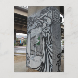 Diepe Ellum Graffiti kunstwerk # 37 Briefkaart