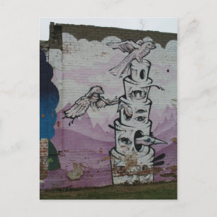 Diepe Ellum Graffiti kunstwerk # 67 Briefkaart