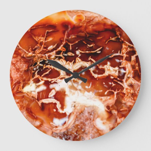 Diepe herfst in steen gebeiteld grote klok (Voorkant)