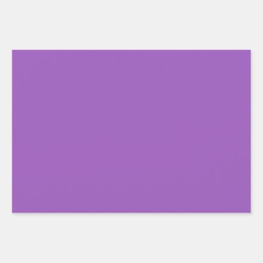 Diepe Lila, vaste kleuren Inpakpapier Vel (Voorkant)