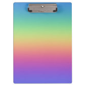 Diepe regenbooggradiënt klembord (Voorkant)