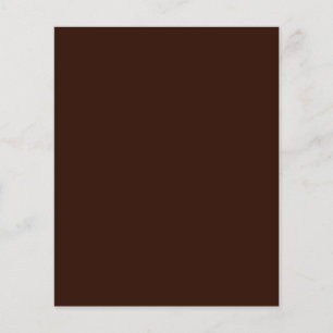 Diepe Rich Brown-kleurenachtergrond  Flyer