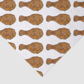 Diepe rode kip Drumstick Soulfood Foodie Tissuepapier (Detail)