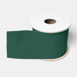 Diepe Smaragdgroene Festive Kerstkleur Grosgrain Lint