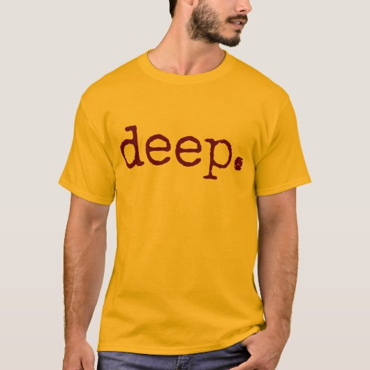 Diepe T-shirt (Voorkant)