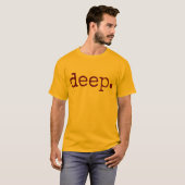 Diepe T-shirt (Voorkant volledig)