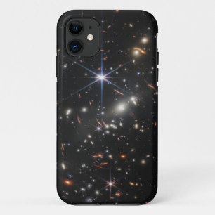 Diepe veldsterrenstelsels iPhone 11 hoesje
